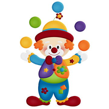 Clown del circo